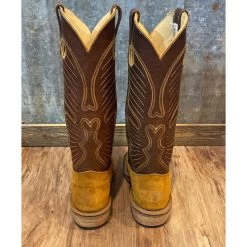 Olathe Weatbuck Kudu Boots -Ariat Store rust3