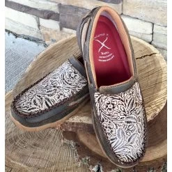 WE Exclusive ~ Twisted X Women's Tan Floral Embossed Slip On Moc 7 WE Exclusive ~ Twisted X Women's Tan Floral Embossed Slip On Moc -Ariat Store smuwdms9